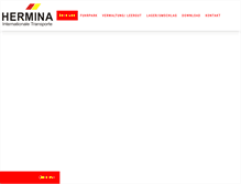 Tablet Screenshot of hermina.net